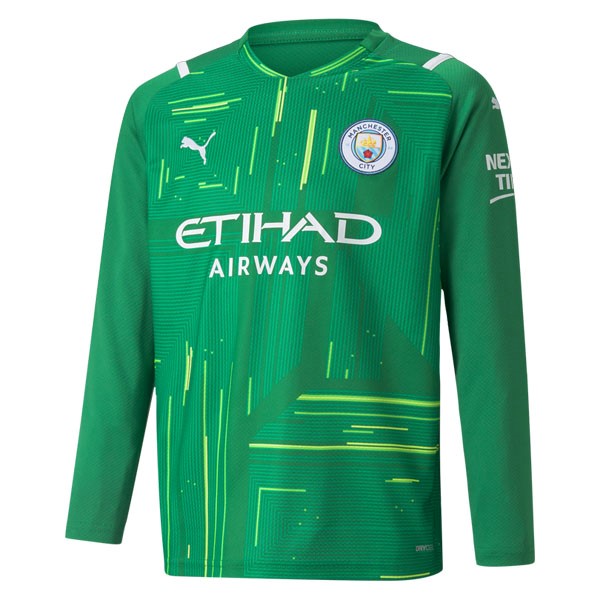 Thailandia Maglia Manchester City Portiere ML 21/22 Verde